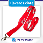 Llaveros cinta Premios Platinoatino-cintas